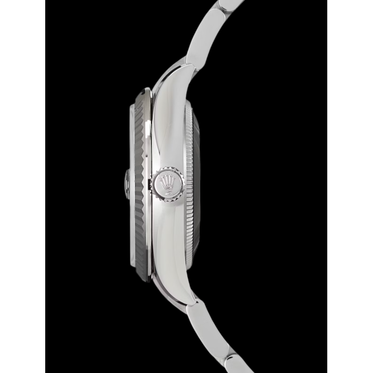 Montre Rolex dame Datejust 31 mm avec cadran diamant violette en acier inoxydable