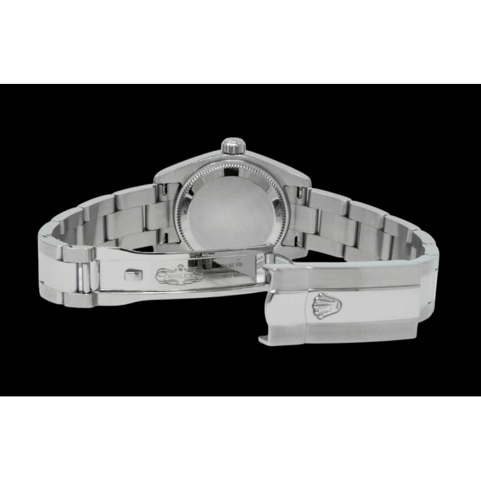 Montre Rolex dame Datejust 31 mm avec cadran diamant violette en acier inoxydable