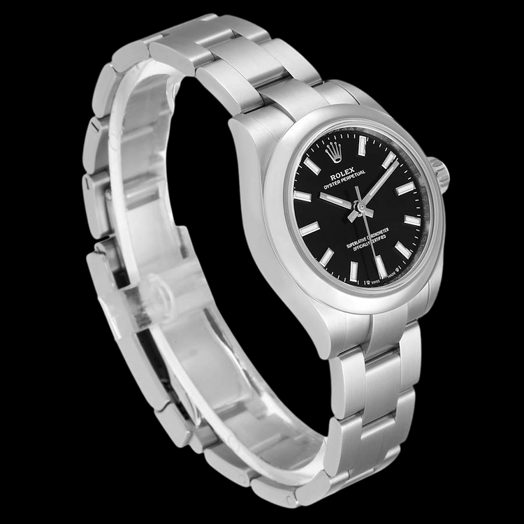 Montre Rolex huître Perpetual 31 mm en acier inoxydable pour femme