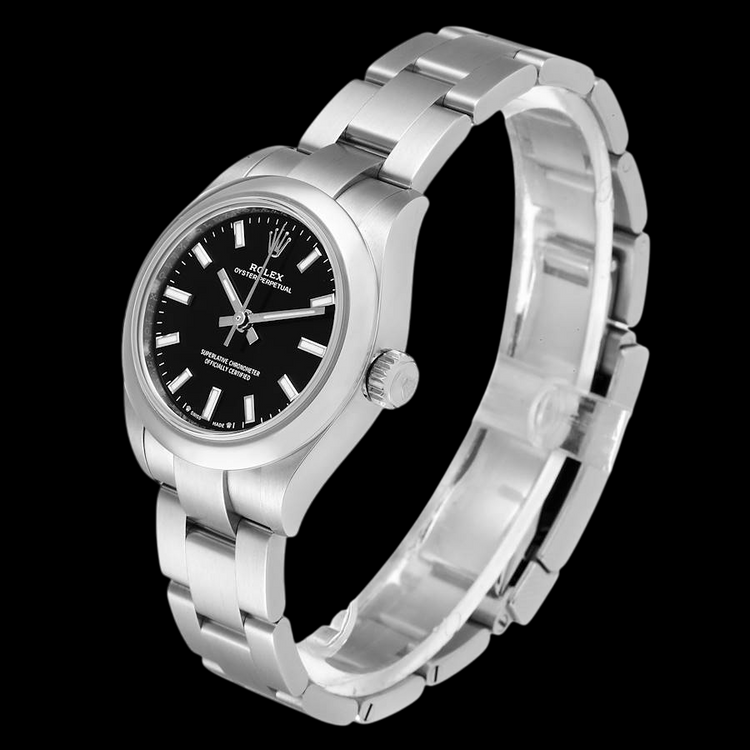 Montre Rolex huître Perpetual 31 mm en acier inoxydable pour femme