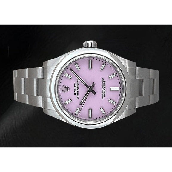Montre Rolex huître Perpétuelle 31 mm en acier inoxydable 