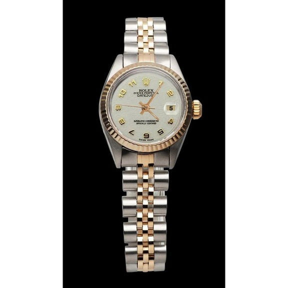 Montre dame Rolex Datejust en or jaune 