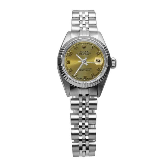 Montre dame Rolex acier inoxydable Datejust
