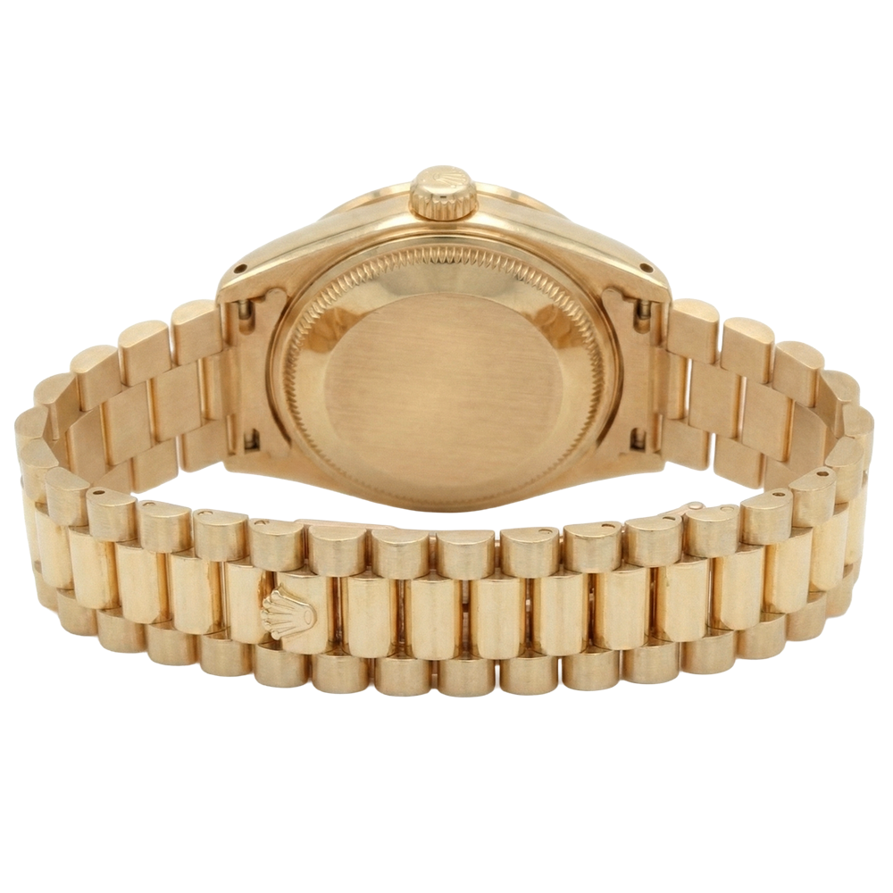 Montre de still présidentiel avec lunette en diamant G Cadran bâton de champagne Datejust