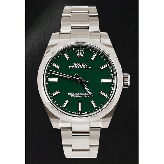 Montre en acier à cadran