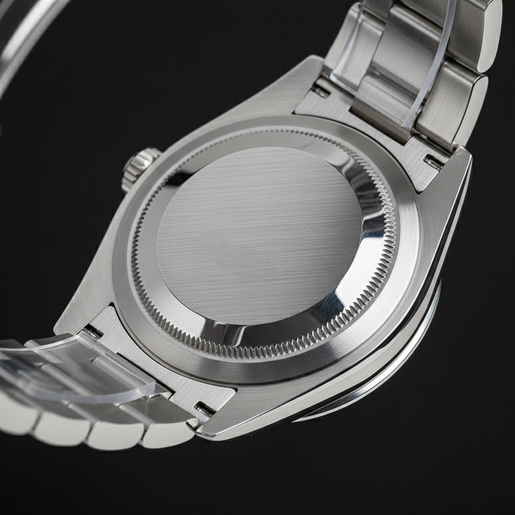 Montre pour femme Rolex Datejust 31 diamants vert menthe en acier inoxydable