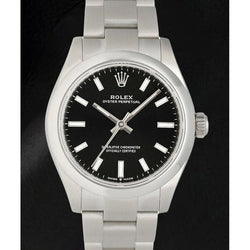 Montre pour femme Rolex huître Perpétuelle 31 mm en acier inoxydable