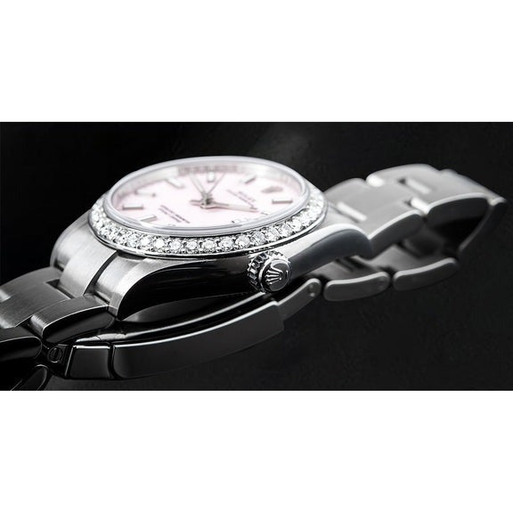 Montre pour femme Rolex huître Perpétuelle
