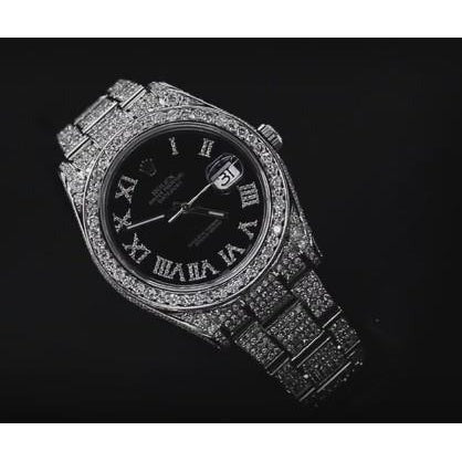 Montre pour homme Datejust Ii Rolex avec cadran diamant