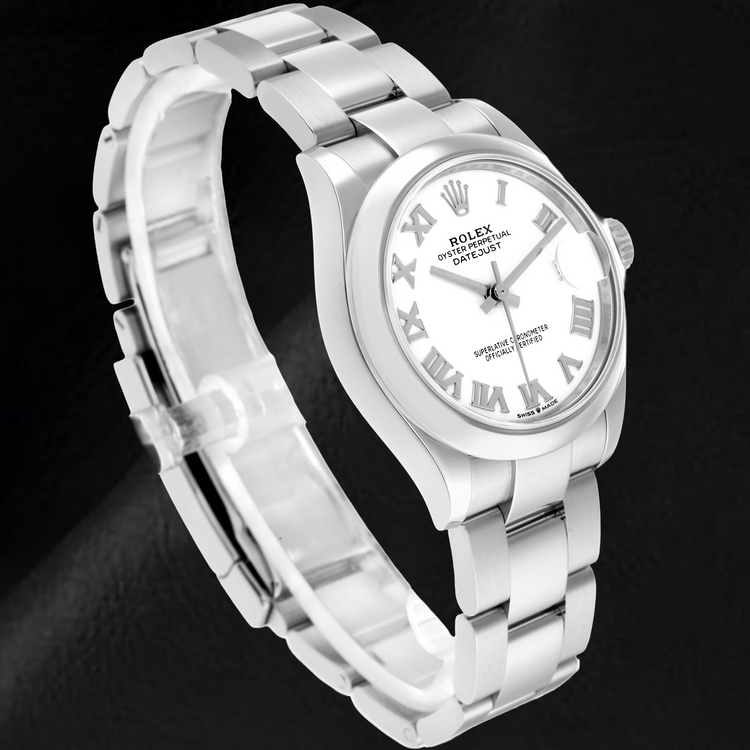 Montre pour homme Rolex Datejust 31 mm en acier inoxydable