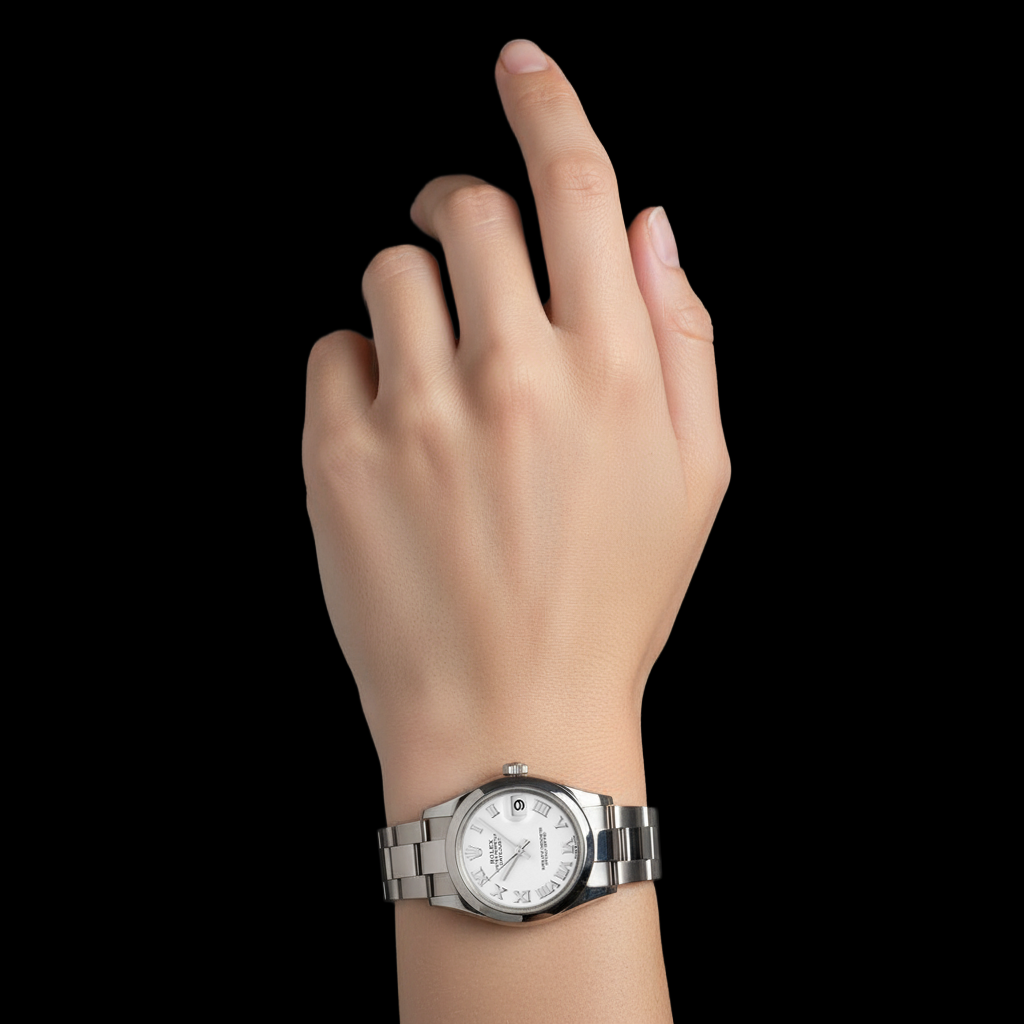 Montre pour homme Rolex Datejust 31 mm en acier inoxydable P3