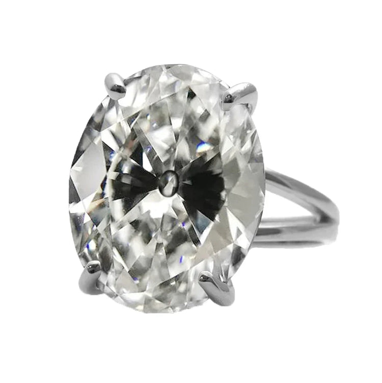 Étincelant Solitaire de Fiançailles 8 carats – vue principale