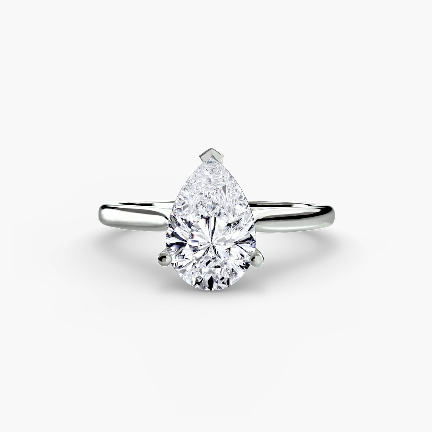 Diamant Setting en Gold – vue de dessus