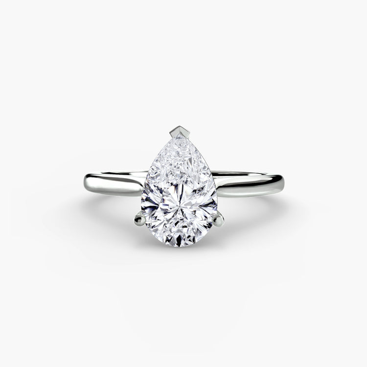 Diamant Setting en Gold – vue de dessus