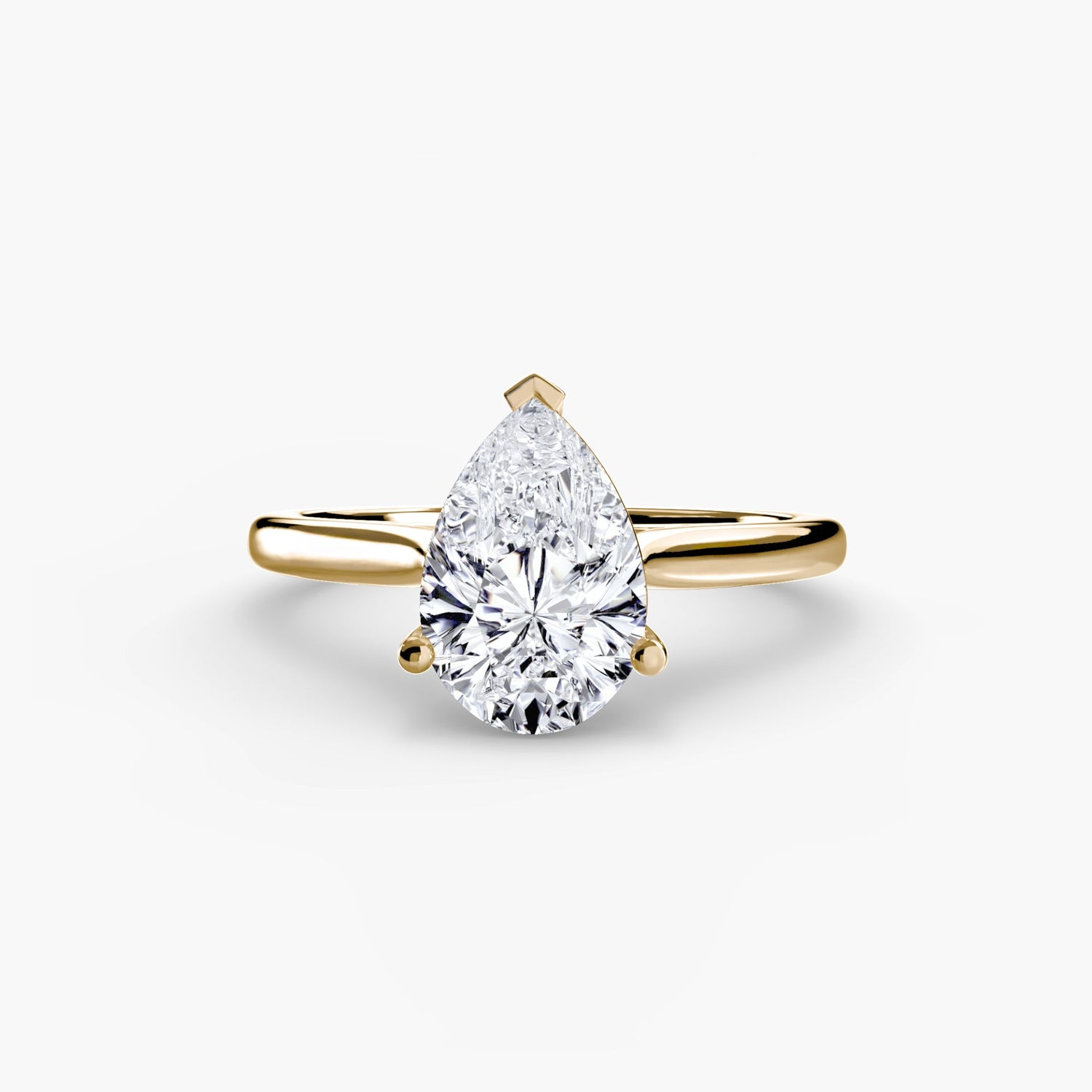 Artisanal Diamant Setting carats – vue de dessus