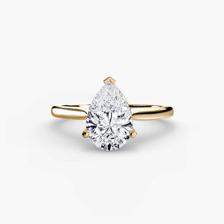 Artisanal Diamant Setting carats – vue de dessus