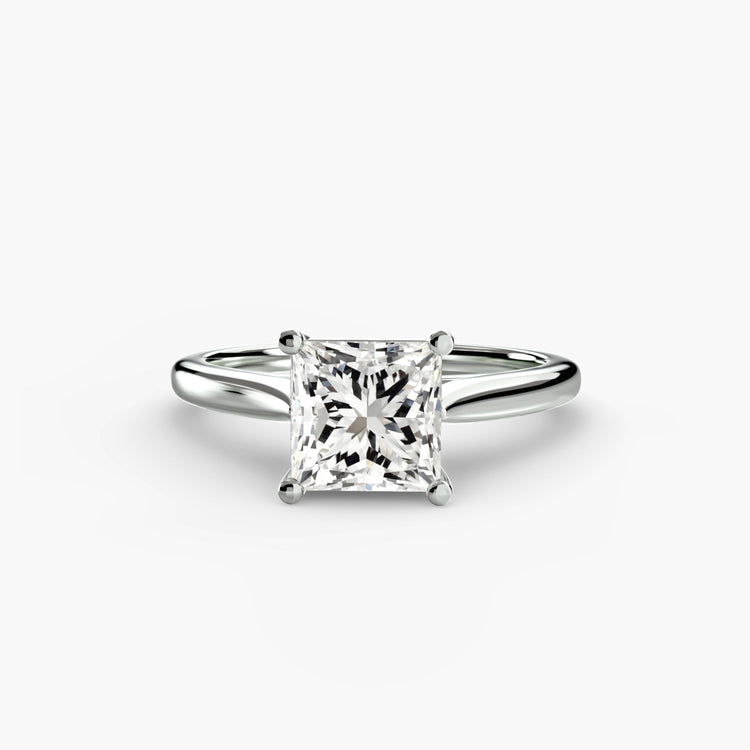 Diamant Setting -carats Gold – vue de côté