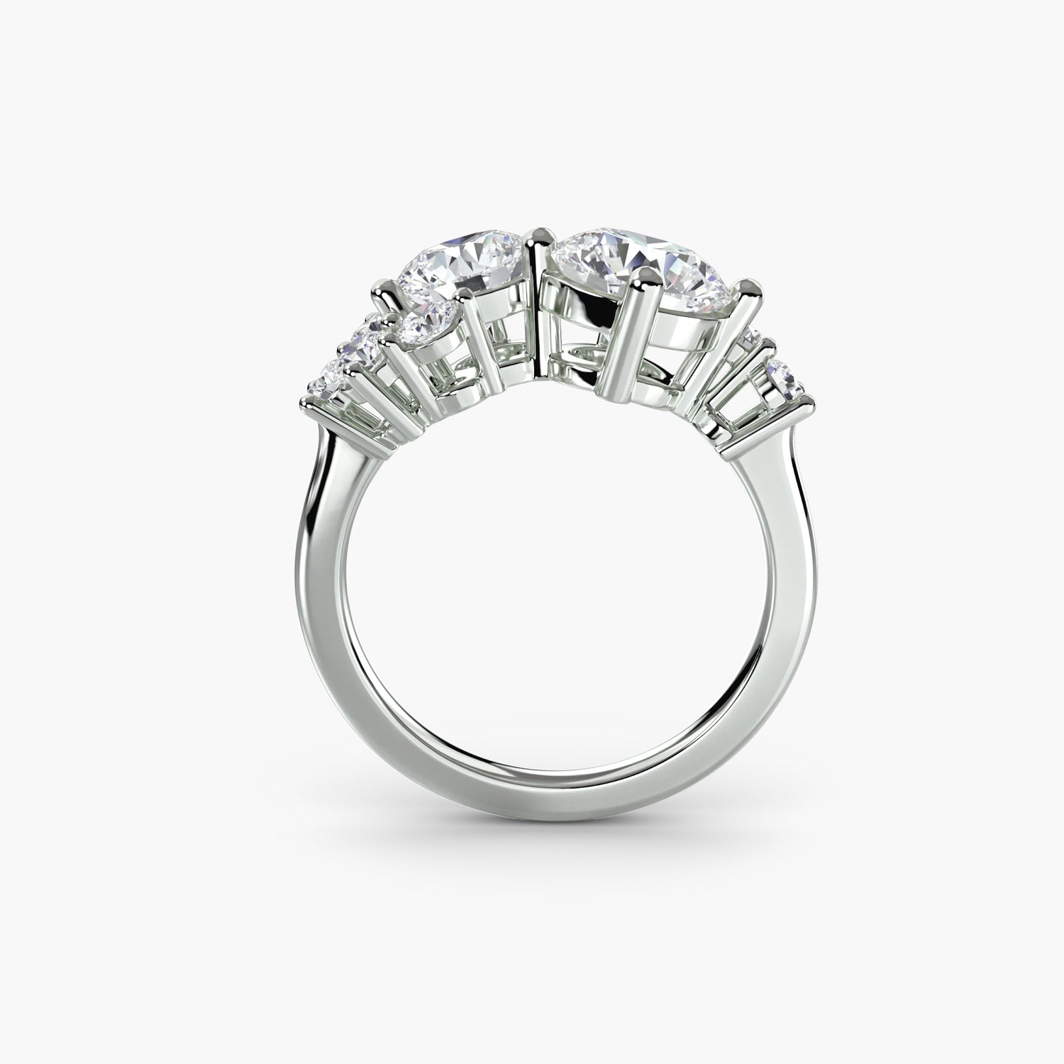 Haut de gamme Gemme Setting carats – vue de face