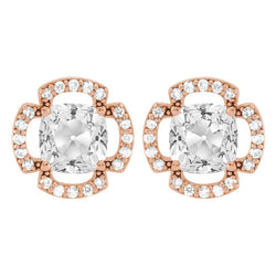 Brillant taille Taille Coussin Pendants d'Oreilles 7,50 carats