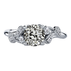 Or Blanc 14 Carats Alliance Anniversaire Diamant Fin Anniversary
