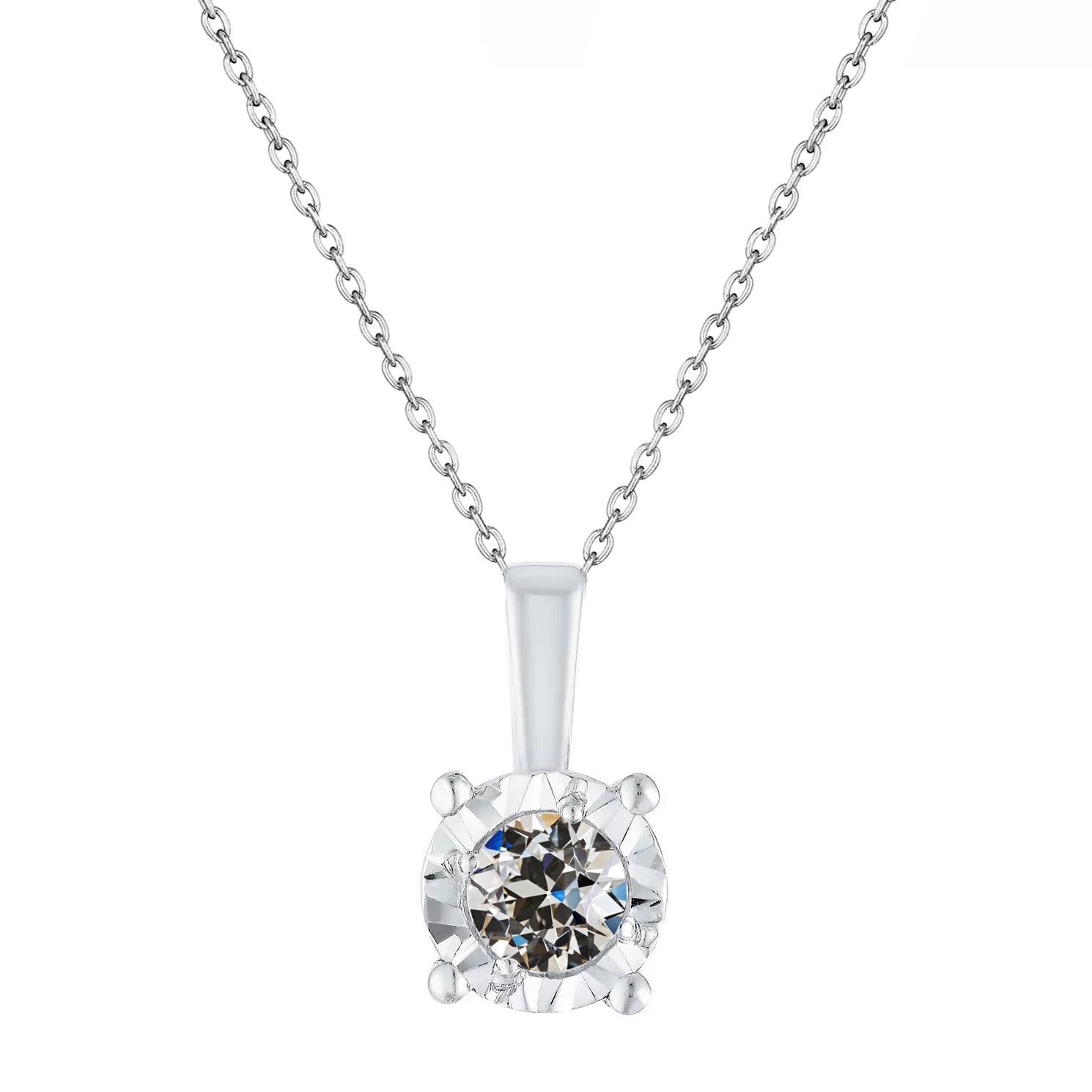 Sophistiqué Pendentif 3 carats – vue principale