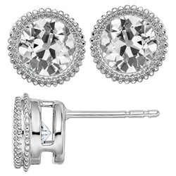 Élégant Boucles d'Oreilles – Brillant 4 carats | HarryChadEnt