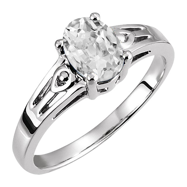 Signature Brillant Bague Solitaire 4 carats – vue principale