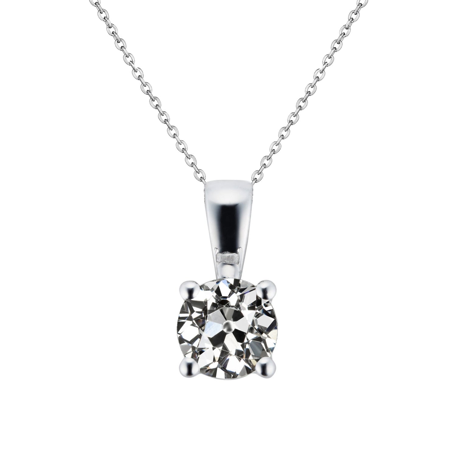 Sur mesure Diamant Fin Pendentif 1,50 carats – vue principale