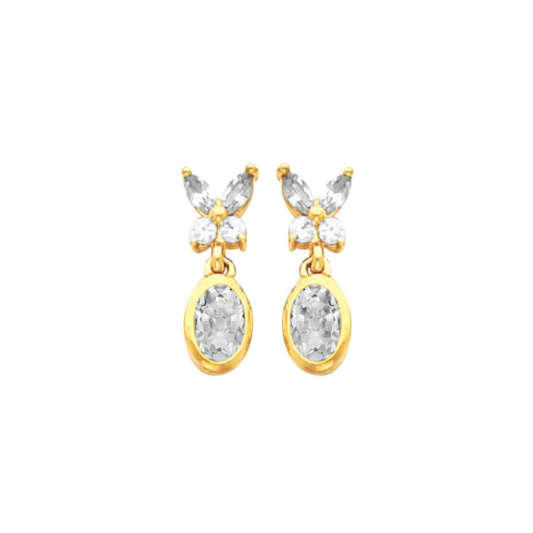 Haut de gamme Diamant Pendants d'Oreilles 3 carats – vue principale