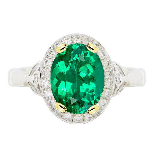 Sur mesure Bague avec Gemme 3,50 carats – vue principale