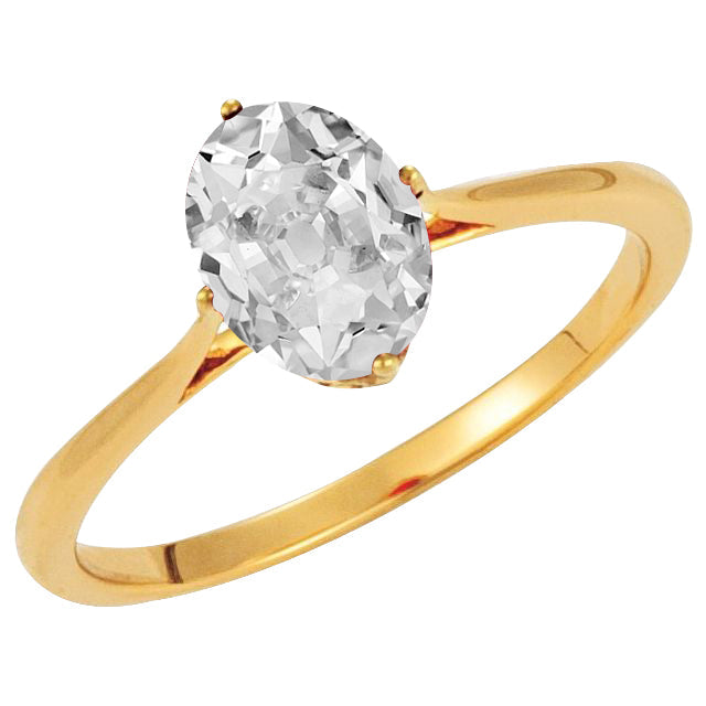 Brillant Bague Solitaire – vue principale