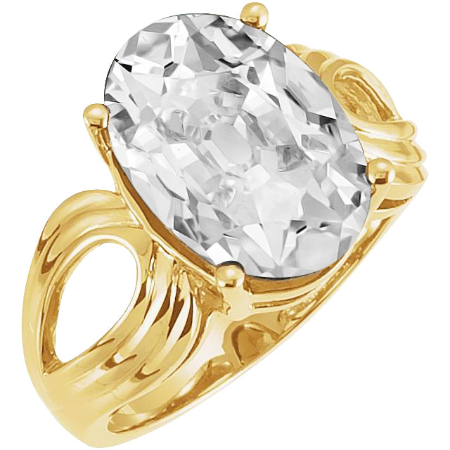 Éblouissant Bague Mono-Pierre 5 carats – vue principale