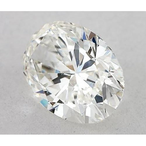 Brillant Diamant en Vrac 2 carats Or 14K Blanc – vue de face