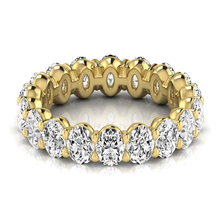 Eternity Band Or 14K Jaune avec Diamant – vue de face