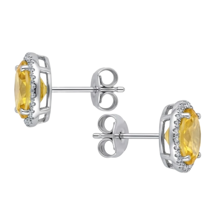 Sur mesure Gemstone Earring 45,50 carats – vue de face