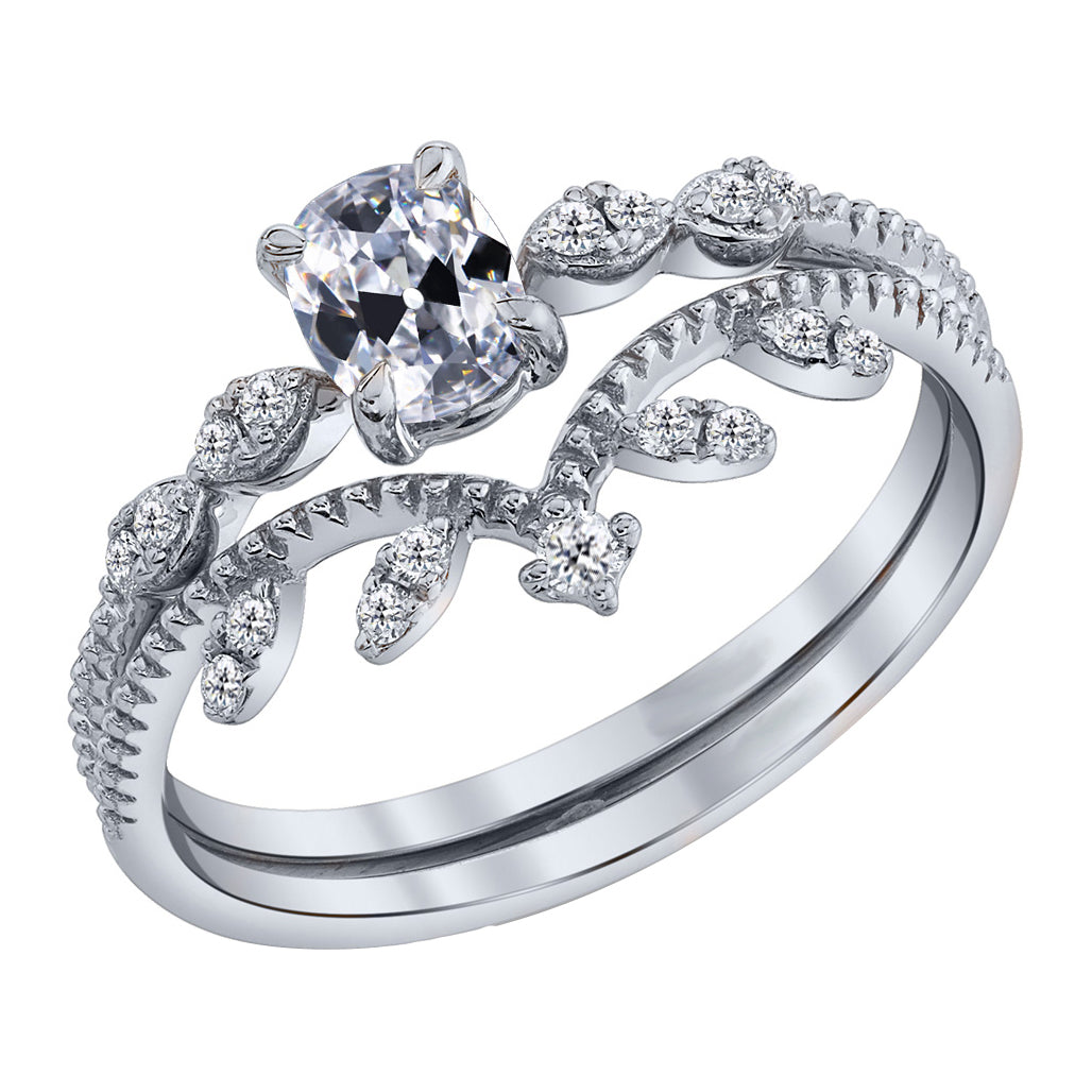 Étincelant Brillant Bague de Demande 2 carats – vue principale