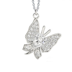 Diamant taille Taille Old Mine Pendentif 2,50 carats – Or Blanc