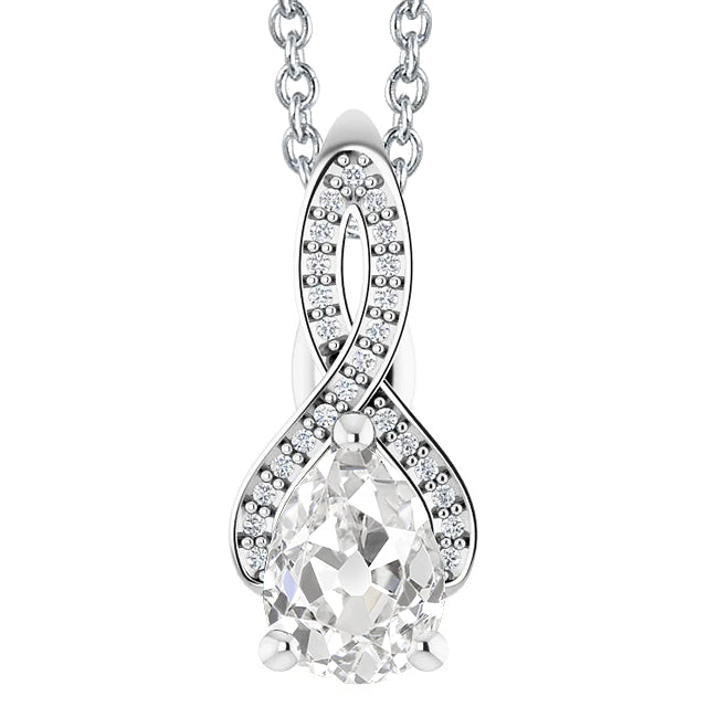 Signature Collier Pendentif 2,50 carats – vue principale