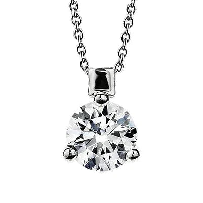 Pendentif Réel Diamant 2 Carats Femme