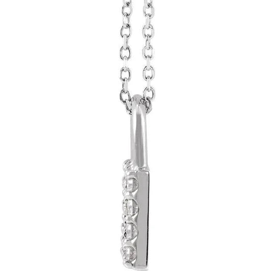 Pendentif Serrure Authentique Diamant 0.90 Carats Bijoux