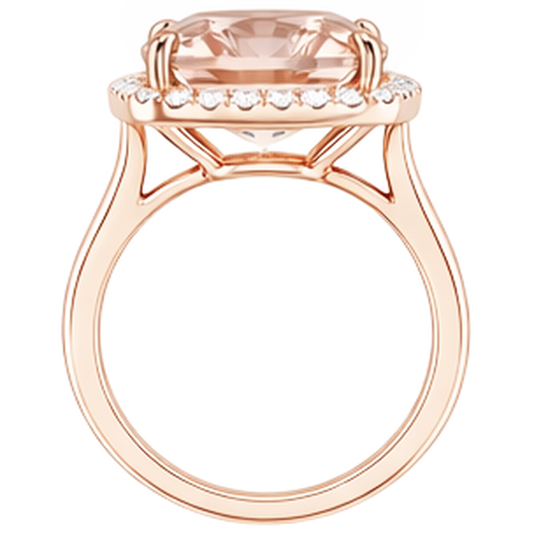 Artisanal Bague Pierre de Couleur 22,50 carats – vue arrière