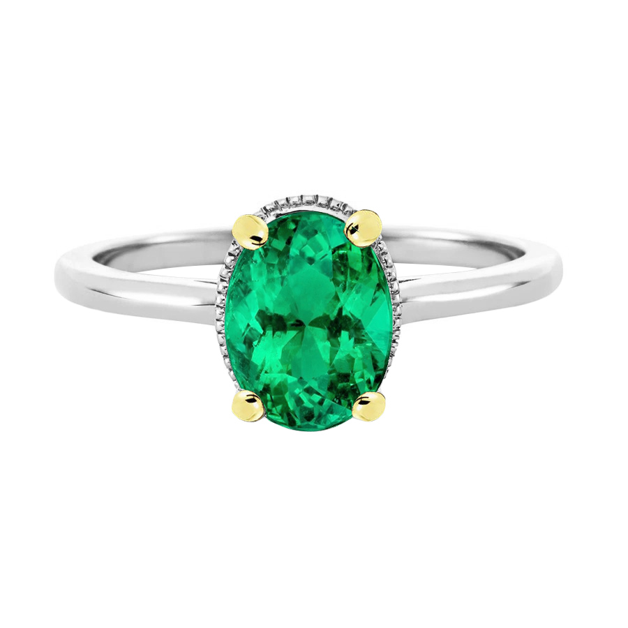 Fait à la main Bague Pierre de Couleur 3,50 carats – vue principale
