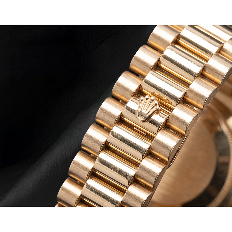 Premium Diamant Champagne Brillant Rolex – carats Yellow Gold