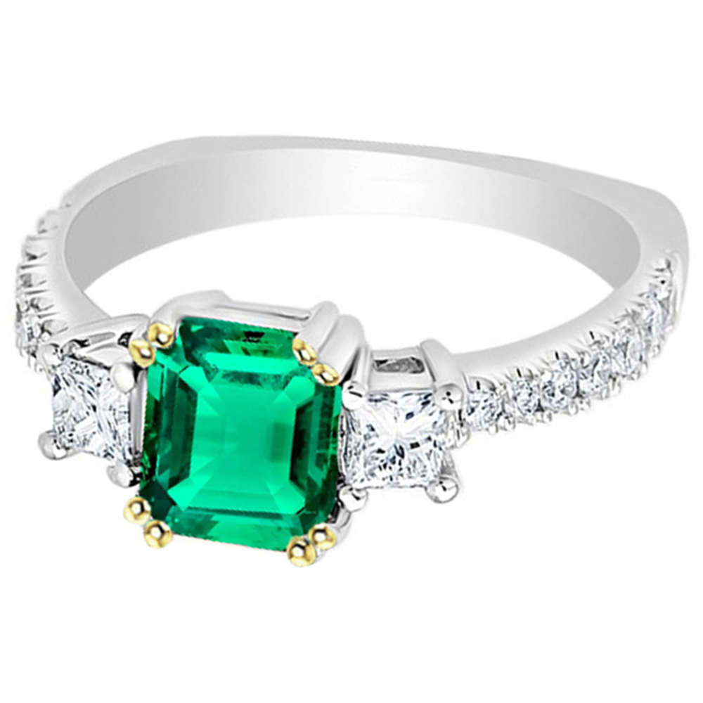 Intemporel Bague Pierre Précieuse 2 carats – vue de côté