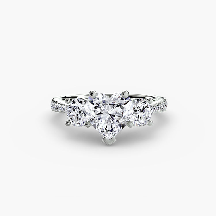 De luxe Pierre Précieuse Setting carats – vue détaillée
