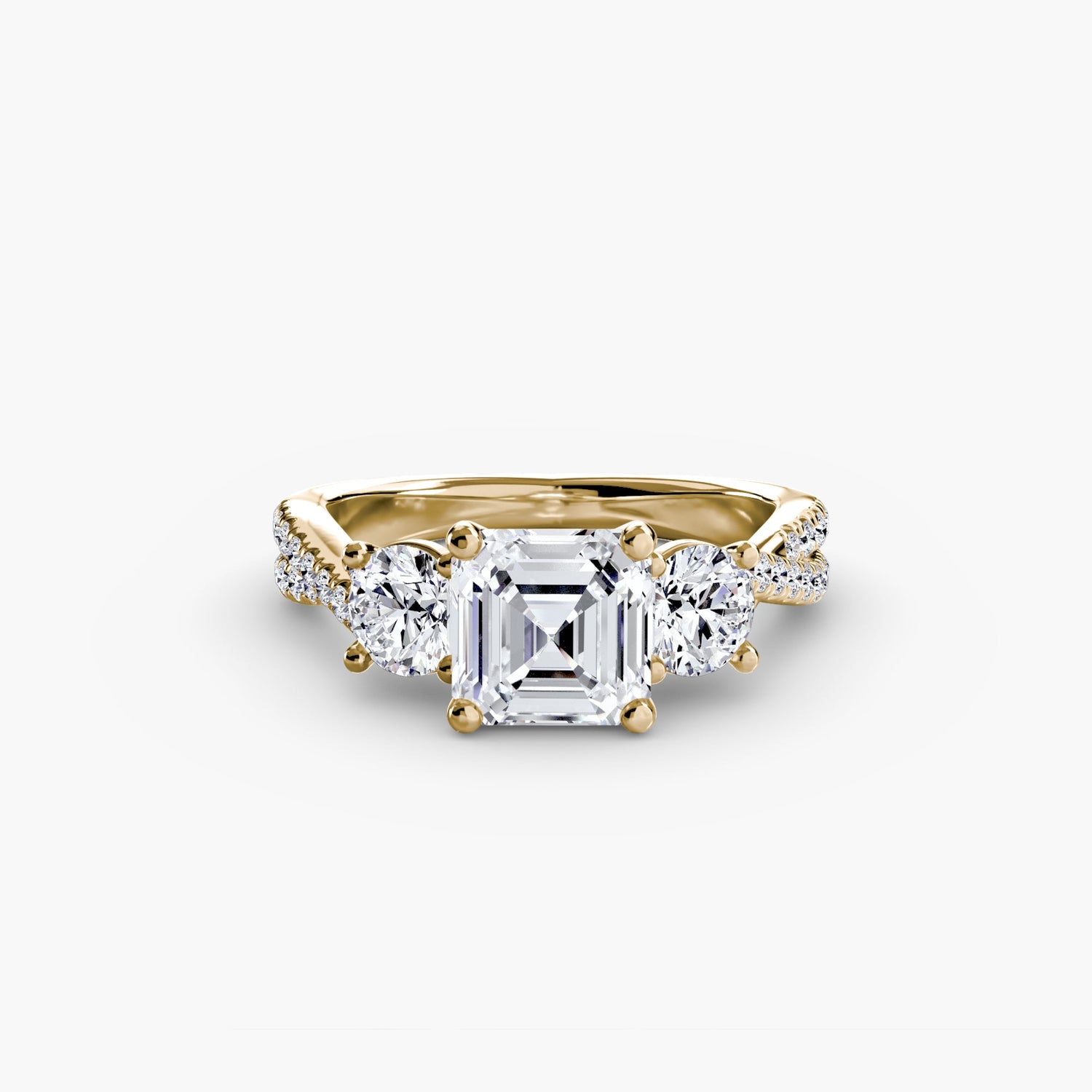 Setting Gold avec Diamant – vue alternative