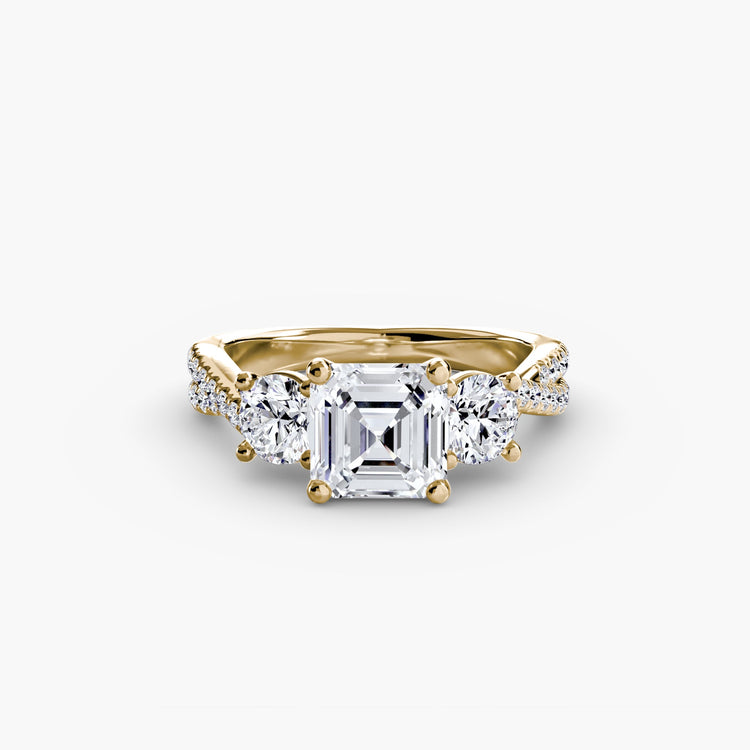 Setting Gold avec Diamant – vue alternative