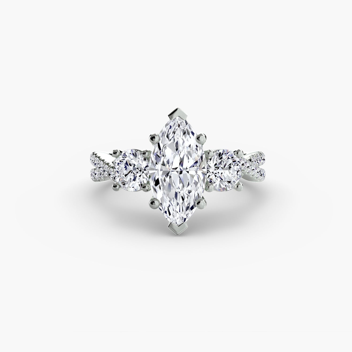 Diamant Setting – gros plan