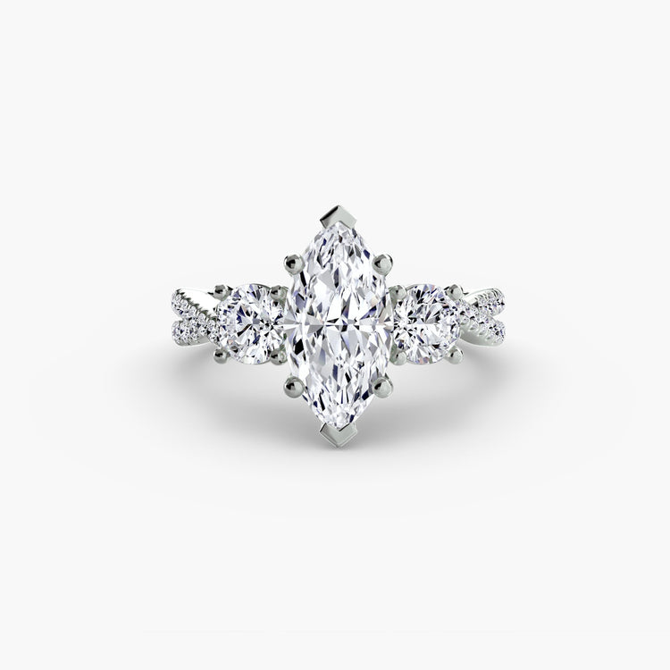 Diamant Setting – gros plan