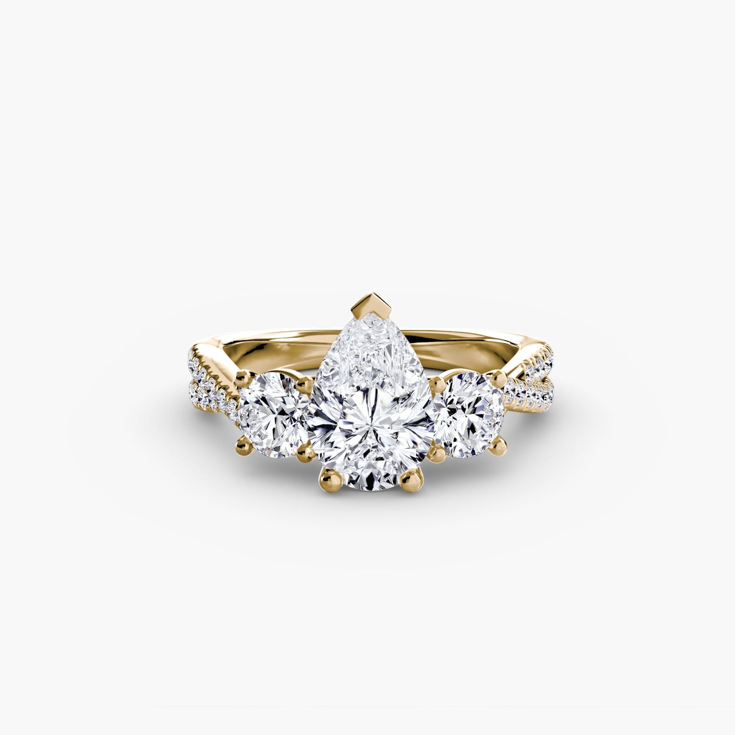 Diamant Setting – vue de profil